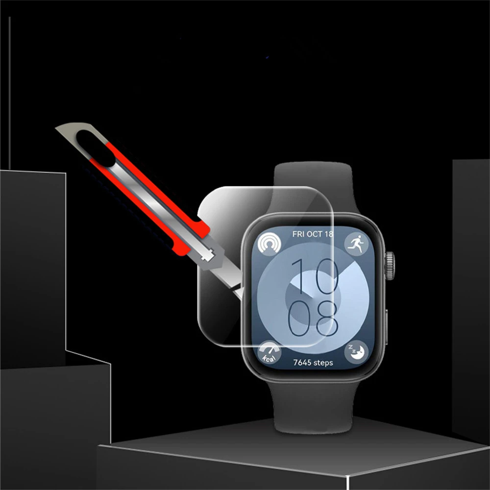 защитная пленка для часов Huawei Watch FIT4 Pro, пленка из закаленного стекла