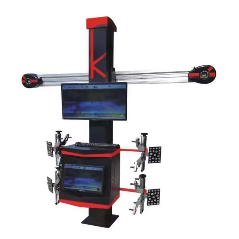 Automotive 110V 220V Turntable Car 3D Four Wheel Alignment Machine Aligner Tire Balancer