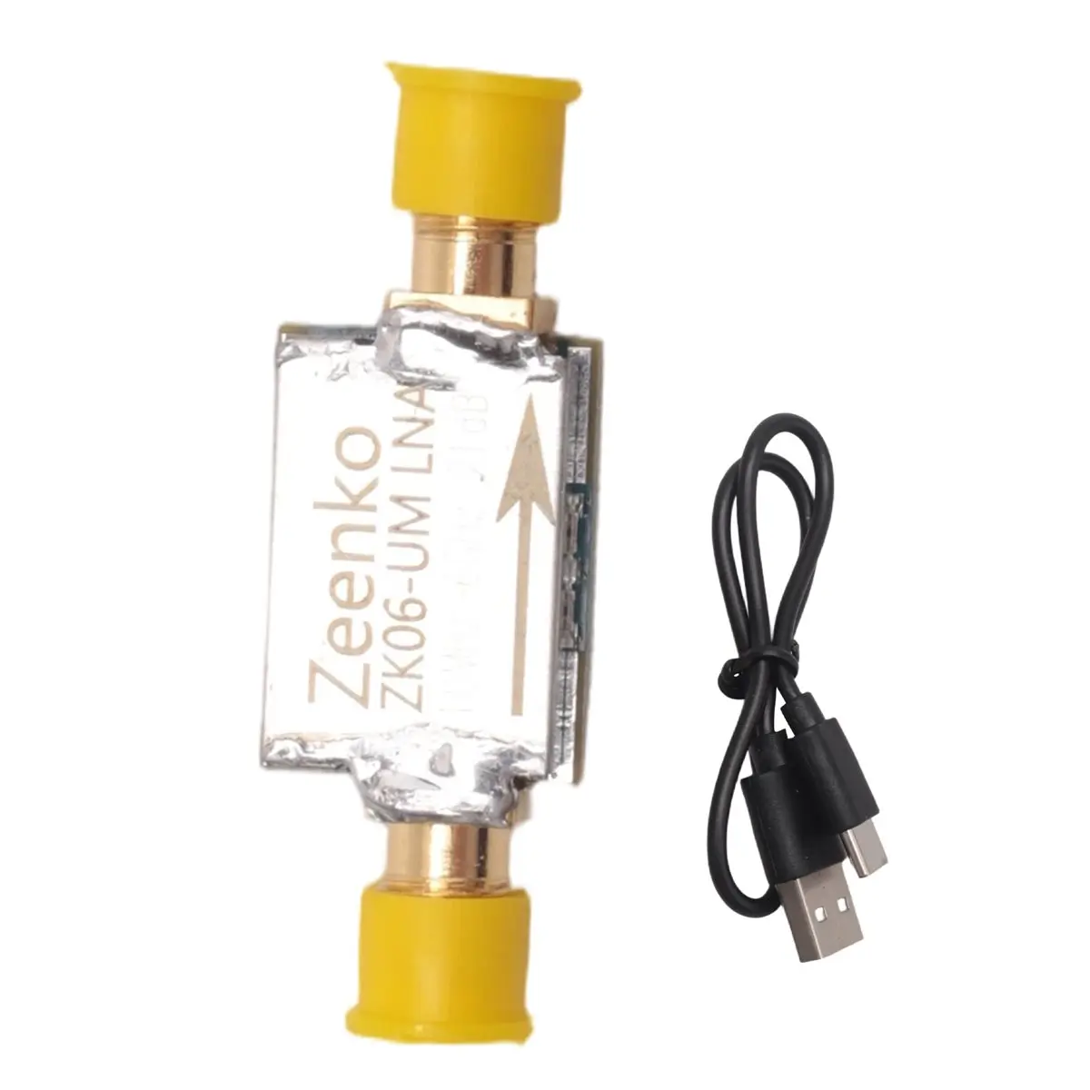 [Great Sell】 UM Series Low Noise Amplifier USB Type-C Interface 20dB High Gain Power Preamplifier Module ZK06-UM