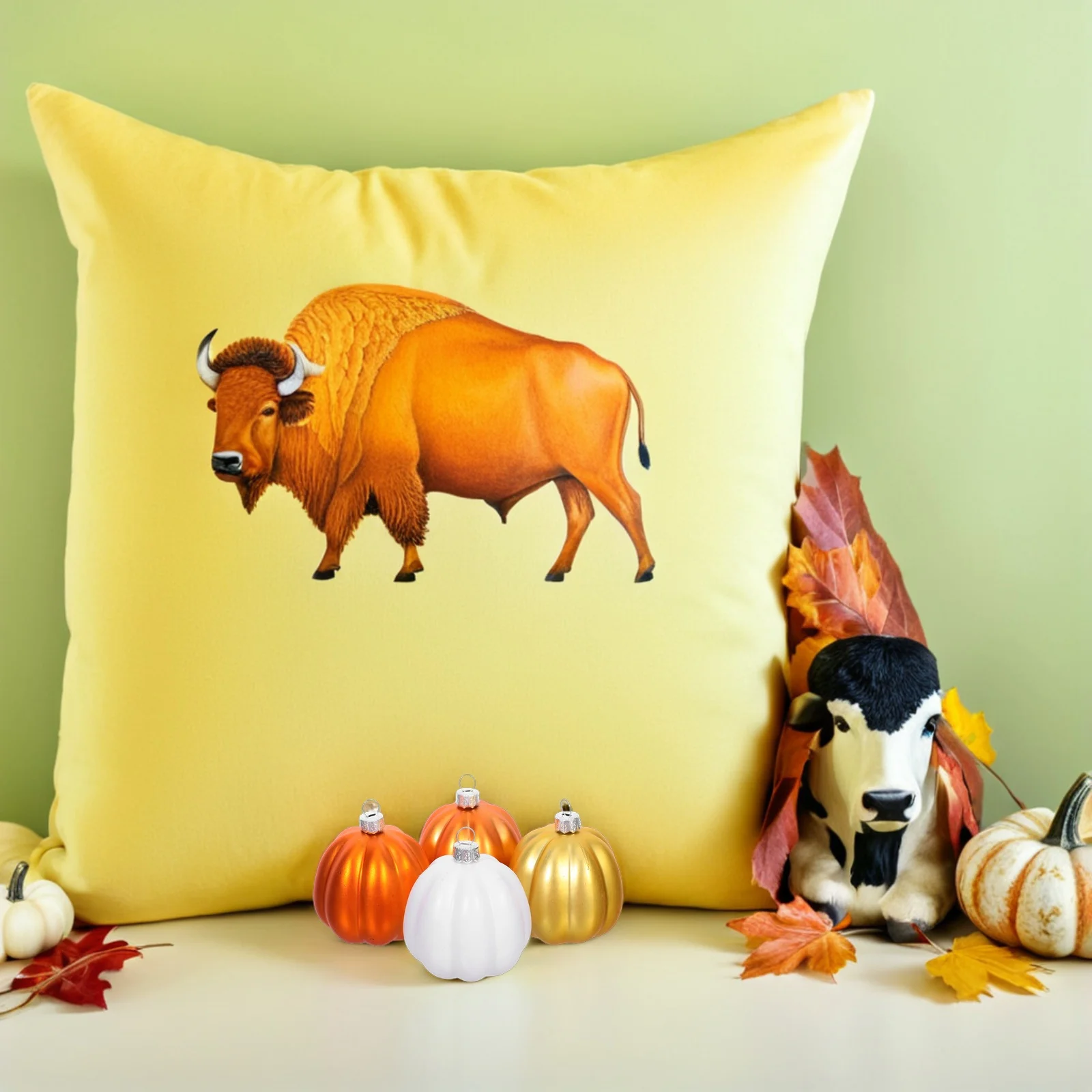 

20Pcs Plastic Pumpkin Hanging Ornaments Thanksgiving Autumn Pumpkin Decorations Mini Pumpkins Tree Ornaments Fall Party