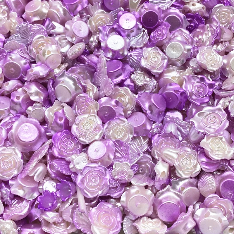 15 جرام أنماط خلط زهرة الخرز صنع المجوهرات النتائج قبعات إبرة سوار ذاتي الصنع قلادة أقراط الإكسسوار