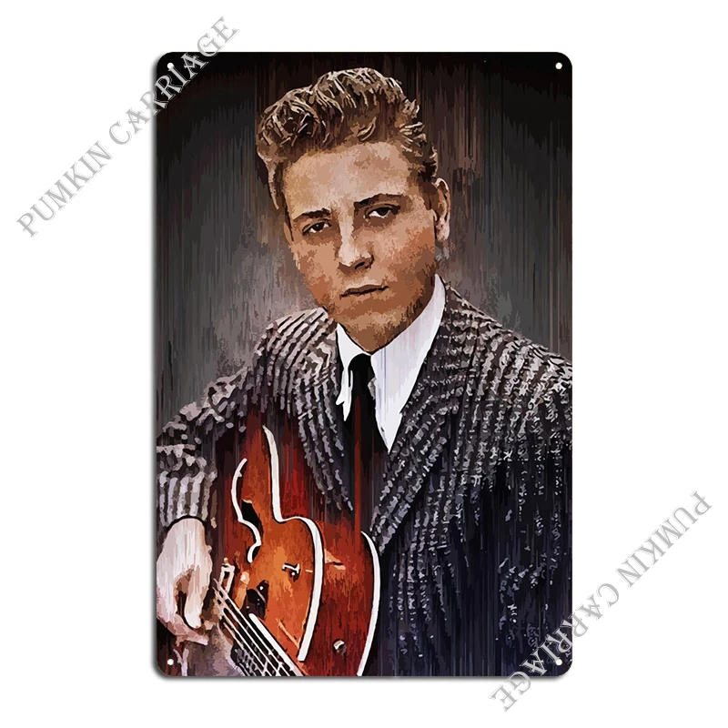 Eddie Cochran Metal Plaque Bar Club Designer Plaques Sign Tin Sign Poster