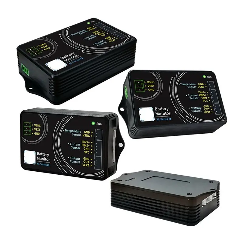 [NEWA76K!】 KL110F 0-120V 0-100A Battery Monitor Bluetooth Battery Tester Voltage Current VA Meter Battery Coulomb Meter