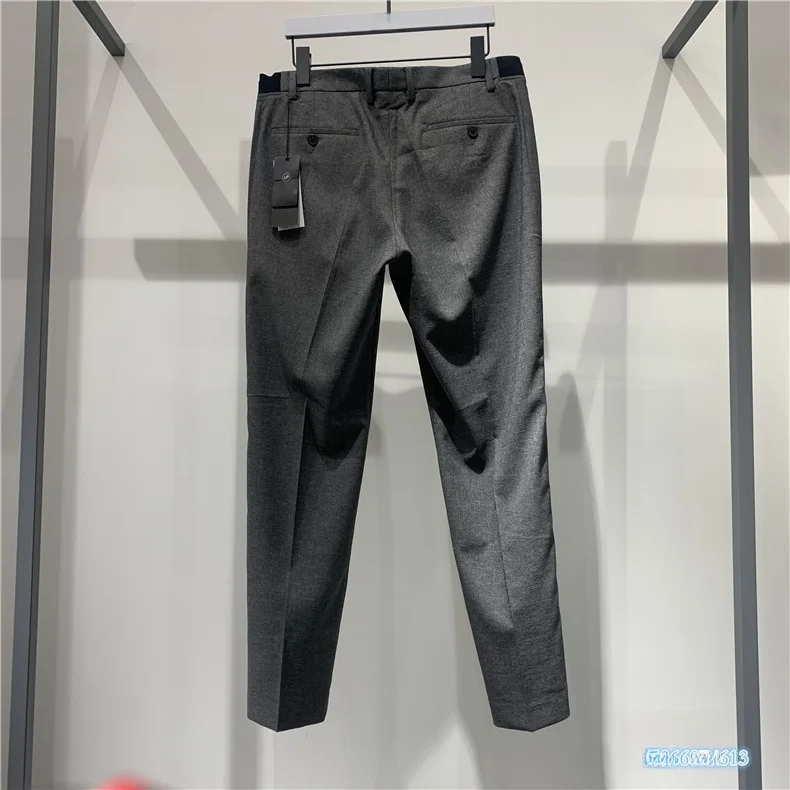 

Mr Classic Men's Slim Fit Faionable Thin Casual Pants Korean Sle Summer Cool Haome Long Trousers for Urban Leisure