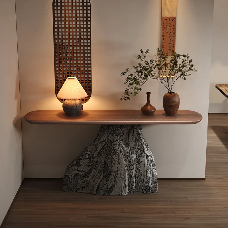Modern Vintage Hallway Console Table Mid Century Modern Classic Corner Console Table Design Elegant Console Meuble Furnitures