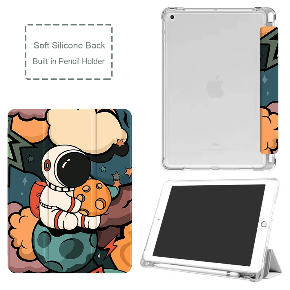 Étui pour iPad mini 6, coque pour iPad Air 4e, inspectés, 10e génération, 7e, 8e, 9e génération, Isabel 2022, Air 2 12.9, 10.5, Pro 11, 10.9, 10.2, 9.7