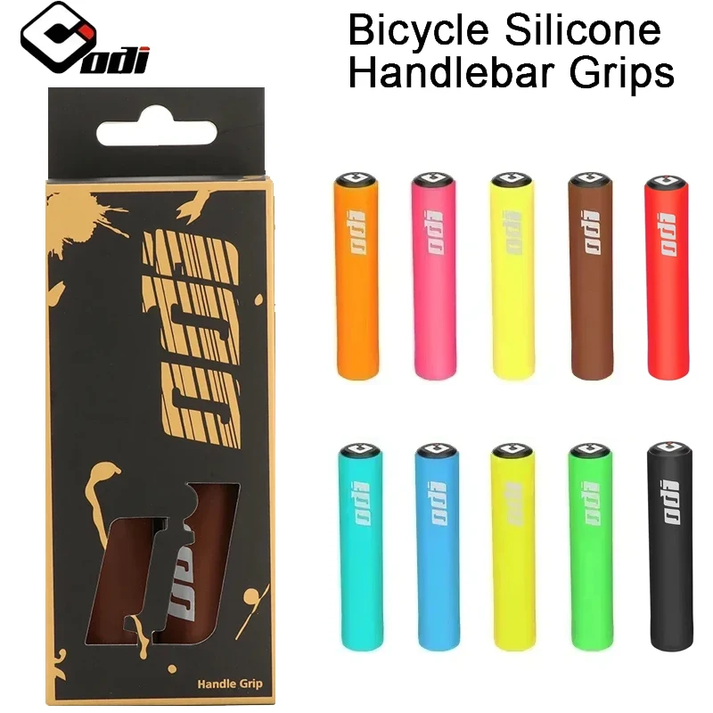 

ODI 22.2mm Silicone Anti Alip and Ahock-Absorbing MTB Road Bike Handle Folding Balance Bike Handle Bike Accessories