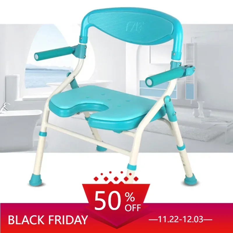 Portable Lifting Seat Unique Handle Elderly Chair Comfortable Sitting Bathtub Transfer Stool Duschstuhl Mit Rückenlehne Dusjstol