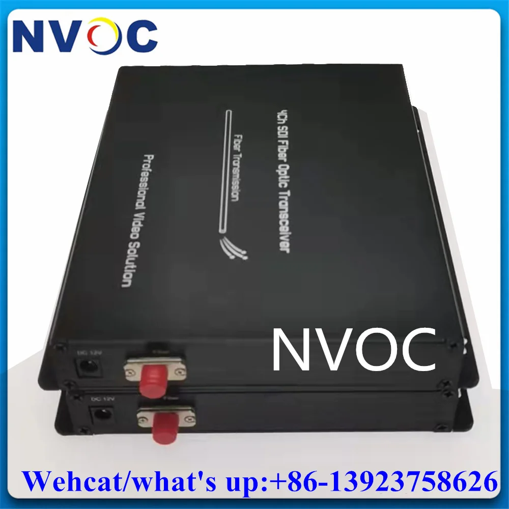 2CH 3G-SDI Fiber Converter:2Ch 3G-SDI Video+1Ch Reverse RS485 Data,Single Mode FC Connector 20KM Fiber Transmitter and Receiver