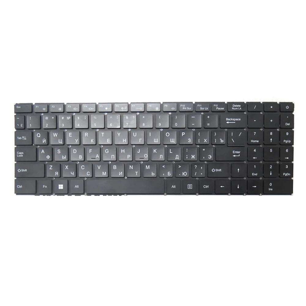 Replacement Laptop Keyboard For CBR LP-SMCR-1503 LP-SMCR-1504 LP-MDCR-1506 LP-15107 LP-15108 Russian RU Black Without Backlit Ne