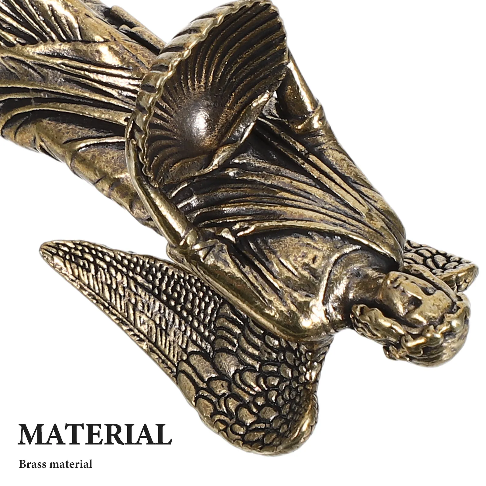 Guardian Angel Wing Sculpture Brass Angel Wings Ornament Guardian Angel Statue Tabletop Religious Christmas First Communion deco