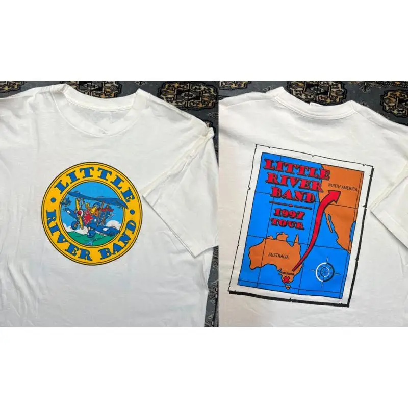 Vtg Little River Band 1997 camiseta de gira de doble cara 2