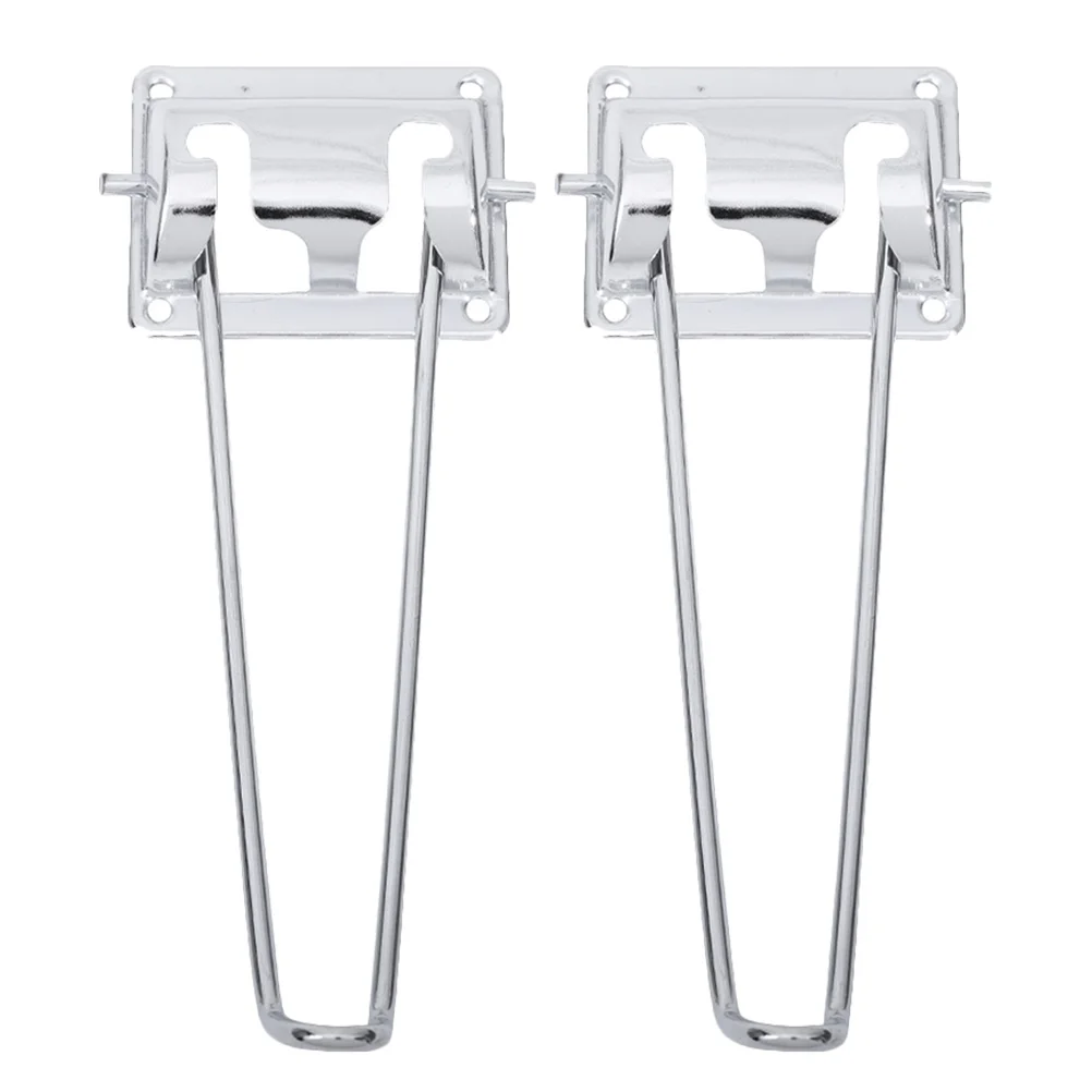 2Pcs Foldable Table Legs Durable Iron Structure Easy Installation Perfect for DIY Projects Coffee Tables Foldable Legs