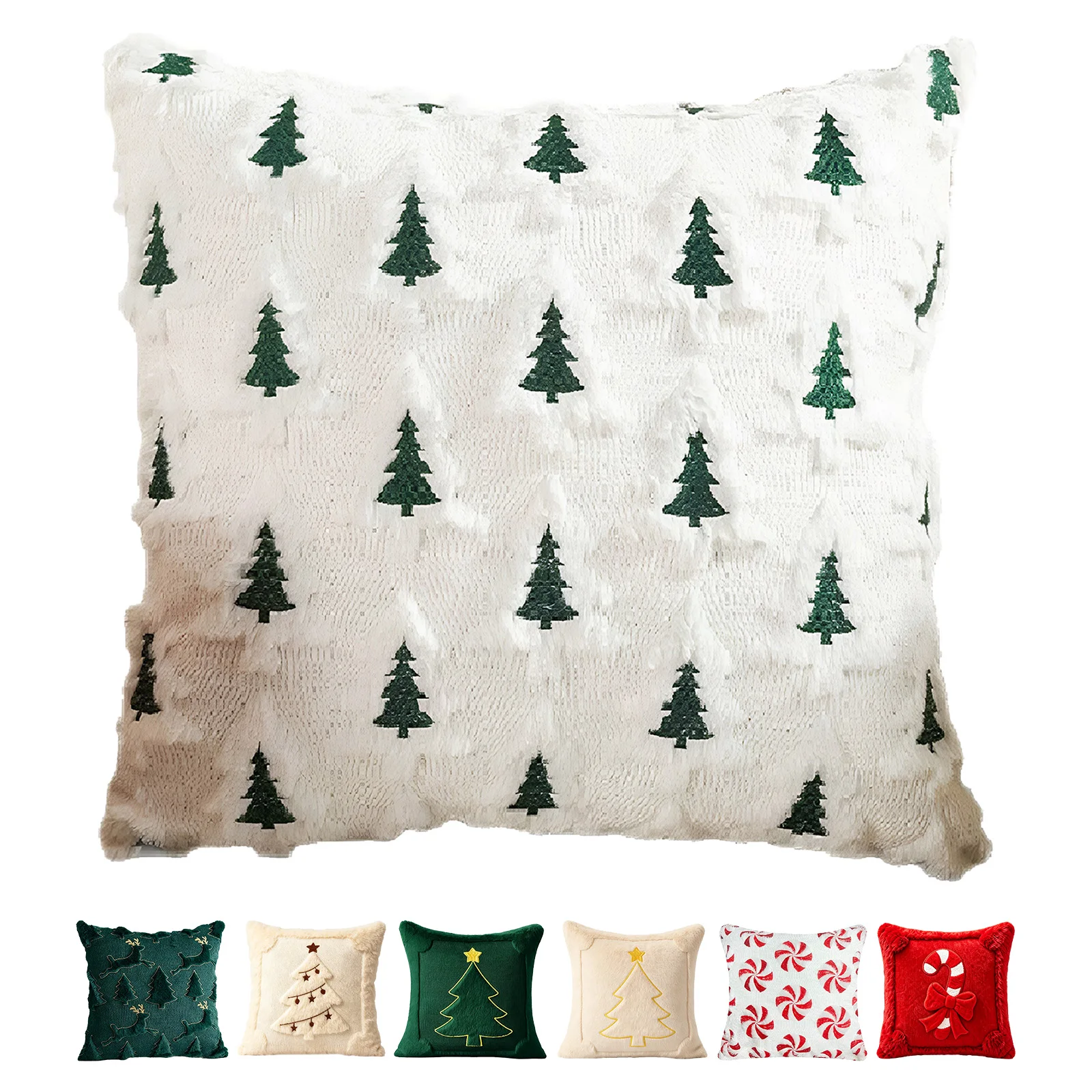 Pillow Insert 18X18 - Federa per cuscino natalizia con motivo