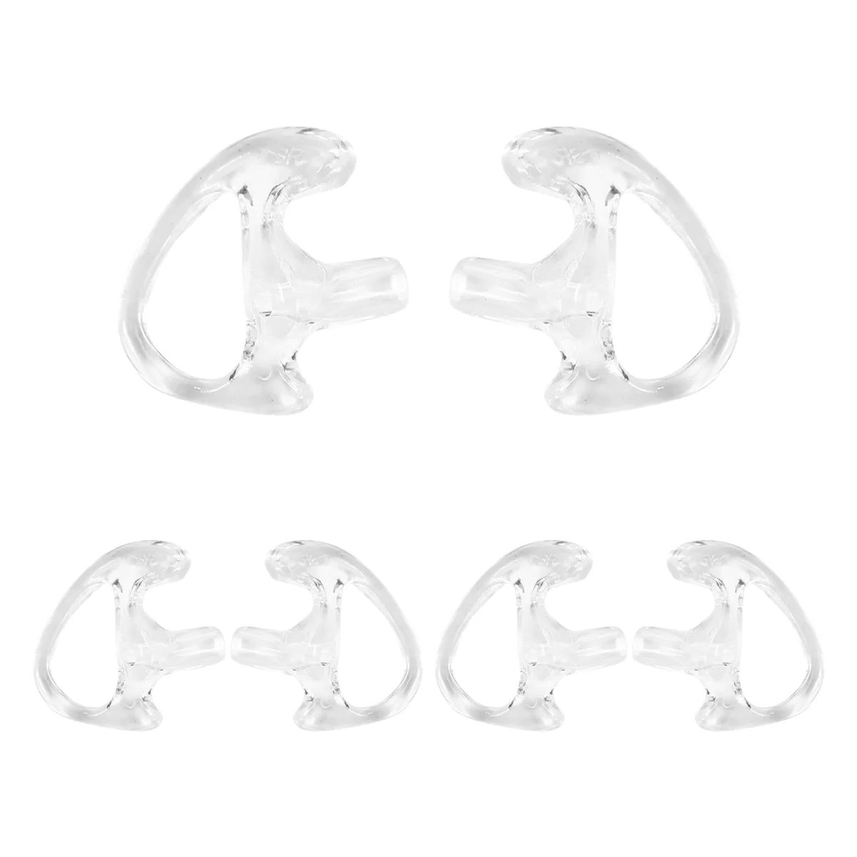 A17Z لينة راديو Earmold استبدال سماعة إدراج الصوتية لفائف أنبوب الصوت أطقم سماعة الملحقات S #6