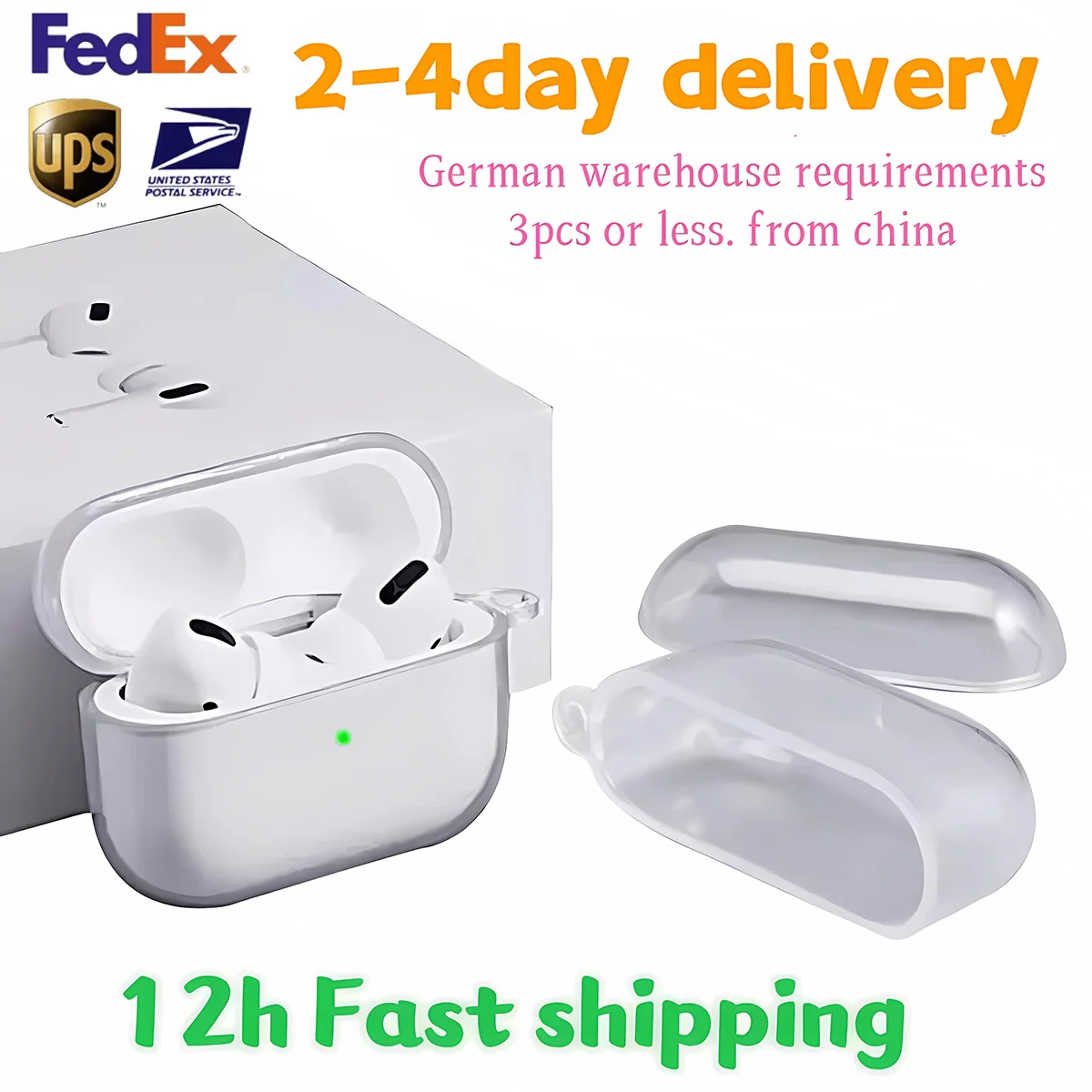 For Apple airpods pro MAX generation wireless headphones bluetooth earphones In Ear earbuds tws AirPods Pro 2 Silicone case