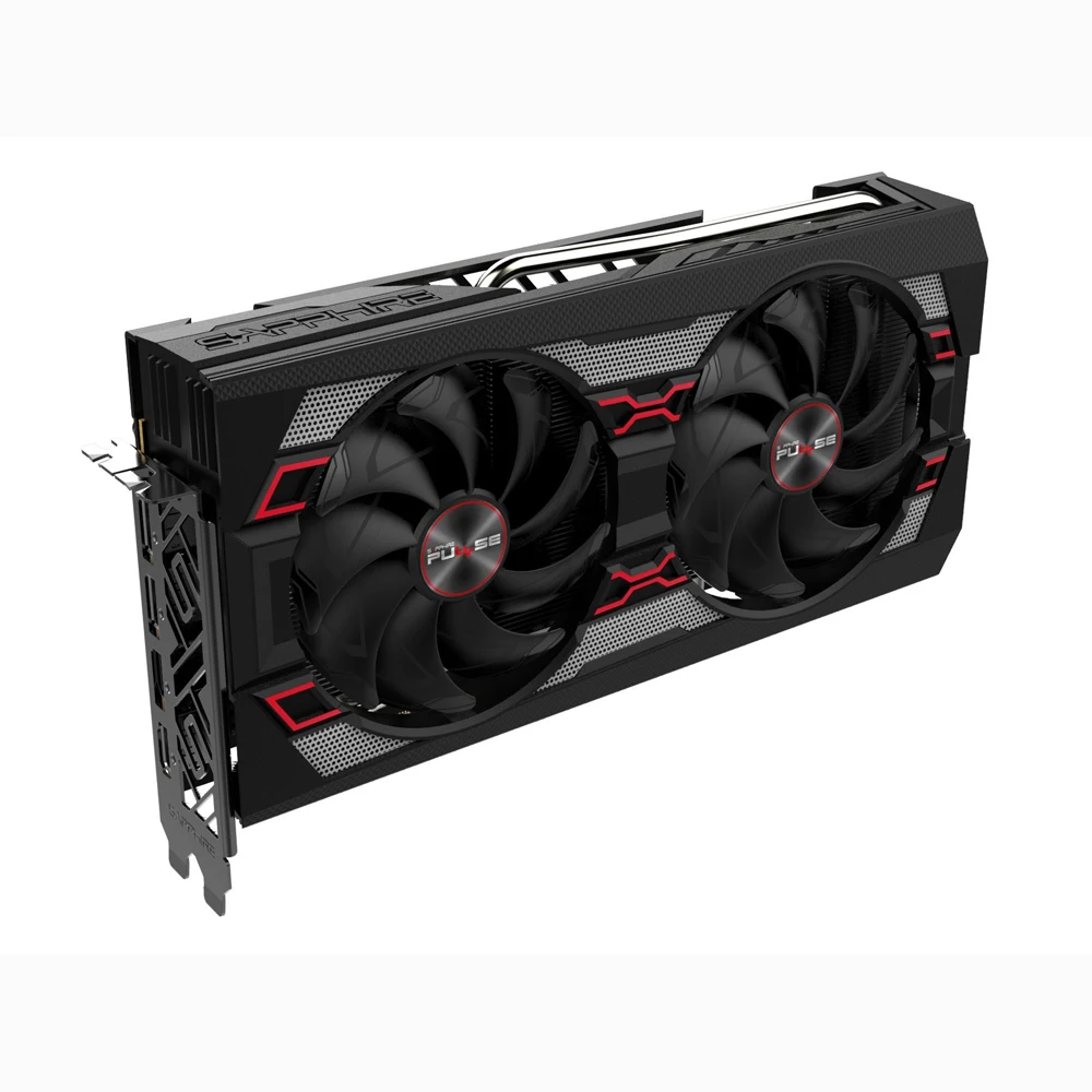 Imagem -03 - Sapphire-radeon rx 5600 xt 6g d6 Video Card Amd Rx5600xt 6gb Rx5600 xt Placas Gráficas 14000mhz Gddr6 2304sp Mapa pc Gpu Usado