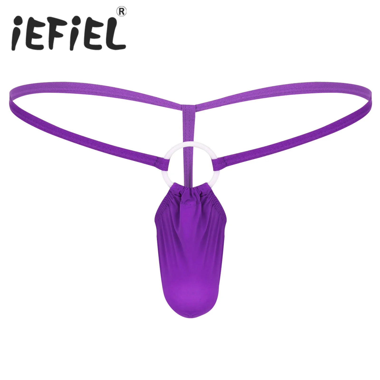 

Мужские Трусы-стринги, пластиковые Трусы-стринги с уплотнительными кольцами, бикини, нижнее белье с низкой посадкой, эластичный пояс, стринги, подарок на день Святого Валентина