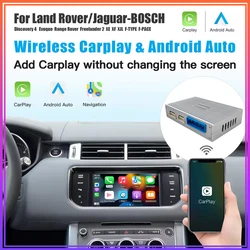 Android Auto Wireless Carplay For Land Rover Jaguar Bosch /Jaguar/Range Rover/Evoque/Discovery 2012-2018 Multimedia Navigation C