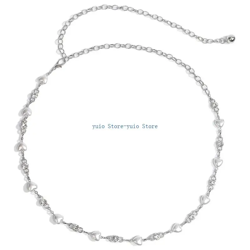x7xb-corazon-con-cuentas-metal-cadena-cintura-correa-ajustable-cinturon-accesorio-joyeria