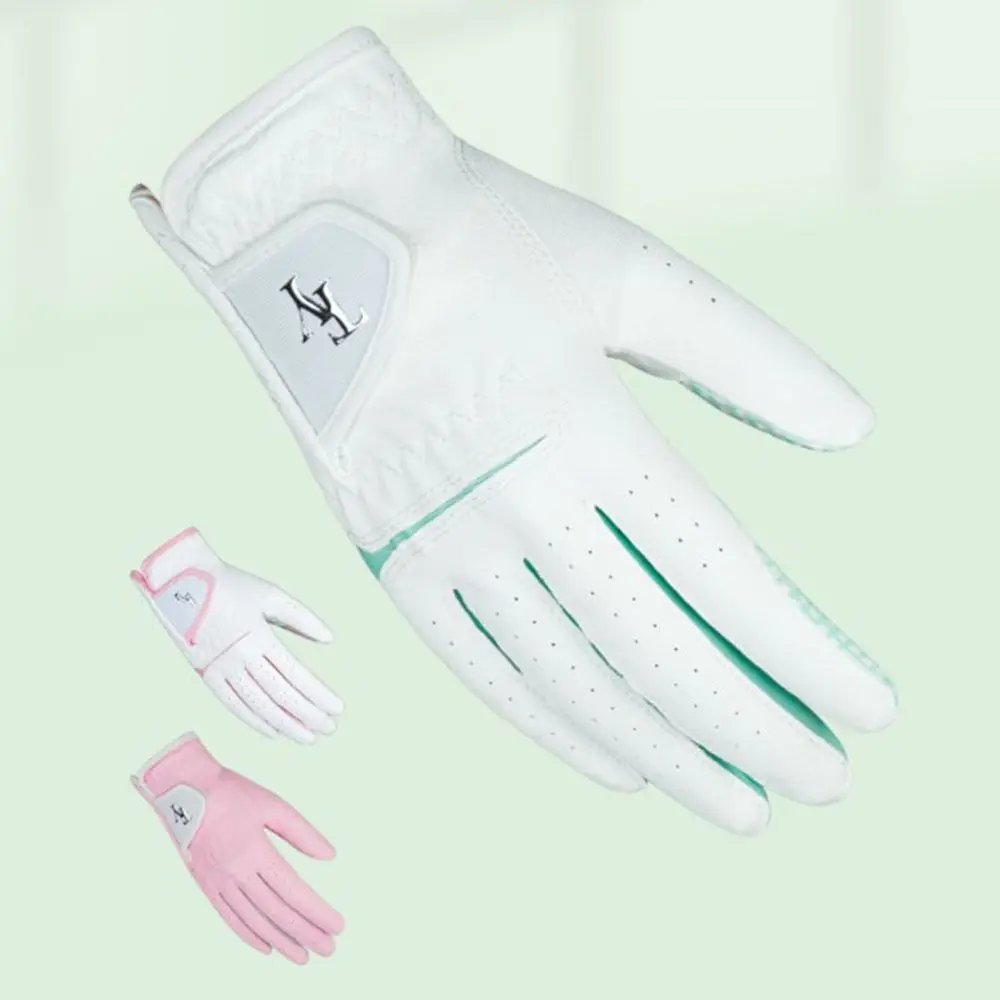 

Comfort Women's Golf Gloves Wear-resistant Anti-slip Full Finger Sports Gloves Left and Right Hands Breathable Golf Wear Gloves