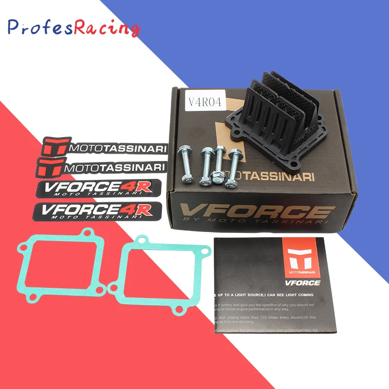 

Motorcycle V-Force 4R Reed Valve System Cage Kit V4R04 For Yamaha YZ 125 05-2021 YFZ350 YFZ 350 Banshee 350 RX135 RXZ135 YZ125