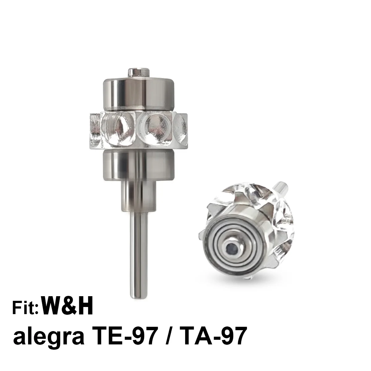 

W3 Dental Turbine Rotor Dental Cartridge Rotor High Speed Handpiece Rotor Fit W&H Alegra TE-97/TA-97 Handpiece Dentists Tools