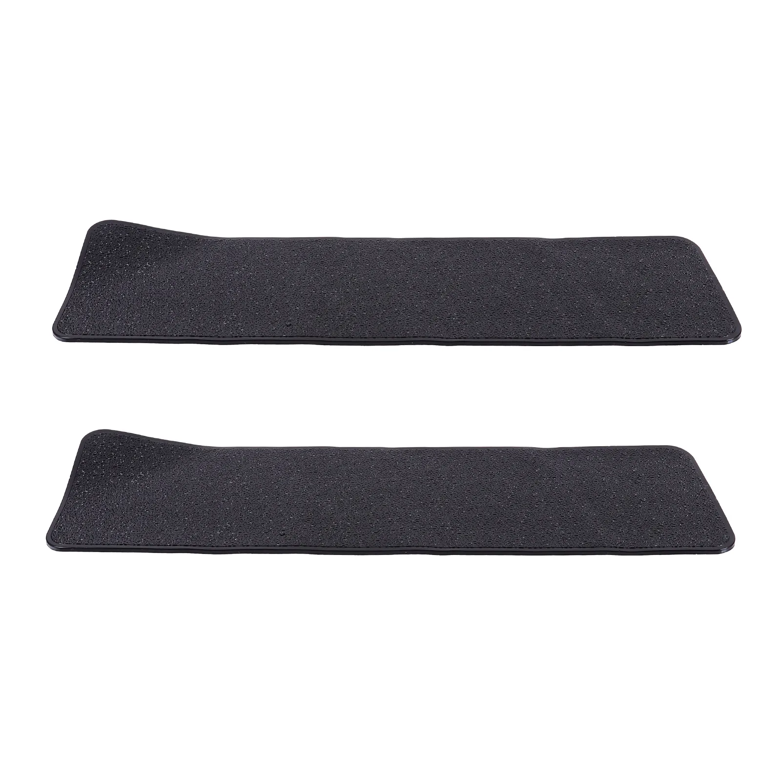 

2Pcs Car Mat Durable PU Pads for Dashboard Storage Phone Holder Non Slip Mats Elastic Anti Storage Pads skid Mats