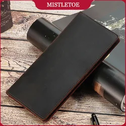 Portafoglio uomo in vera pelle di mucca 100% portafoglio lungo con porta carte di credito per uomo abiti regalo di compleanno