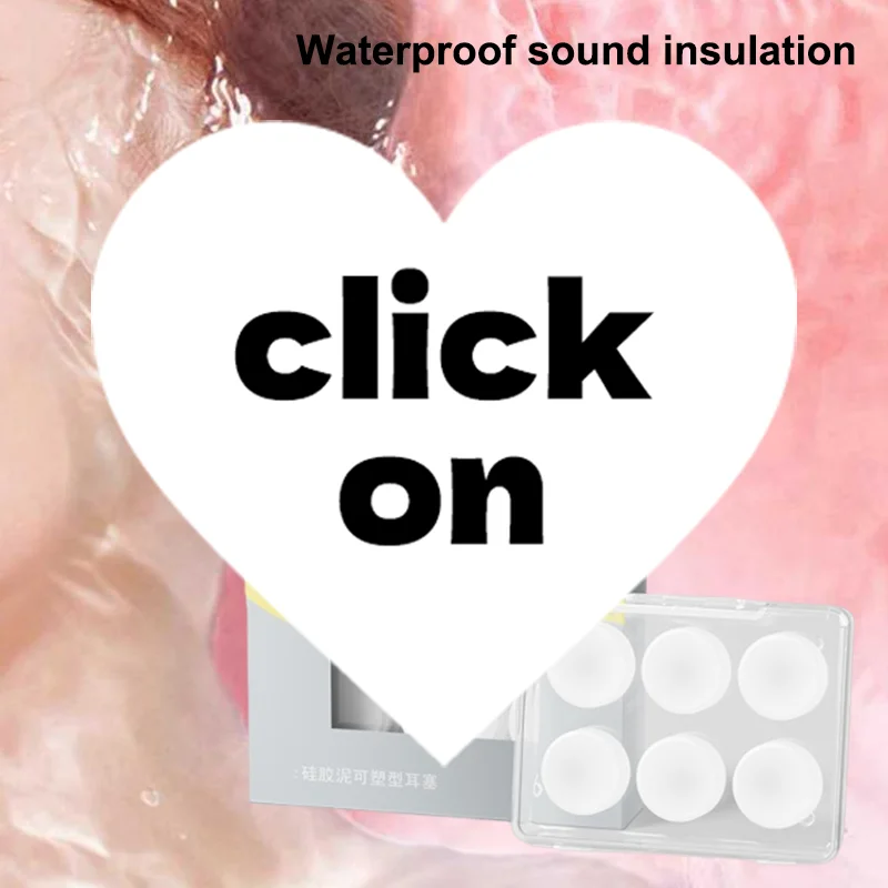 

6 шт. многоразовые беруши, силиконовые беруши для сна, плавания, путешествий, работы, учебы, шумоподавления, гибкие беруши