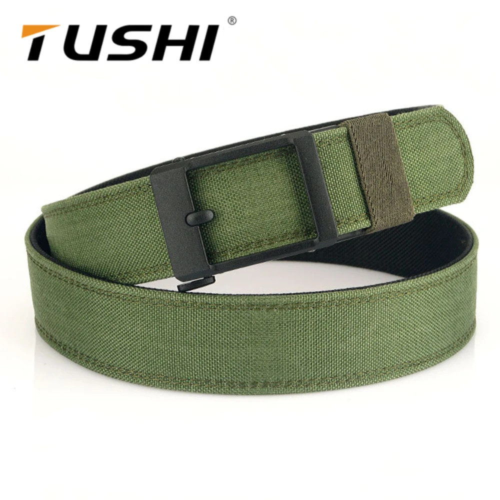 

TUSHI Brand Army Tactical Belt Quick Release Military Airsoft Training Molle Belt Outdoor Shooting Hiking Hunting Sports Belt