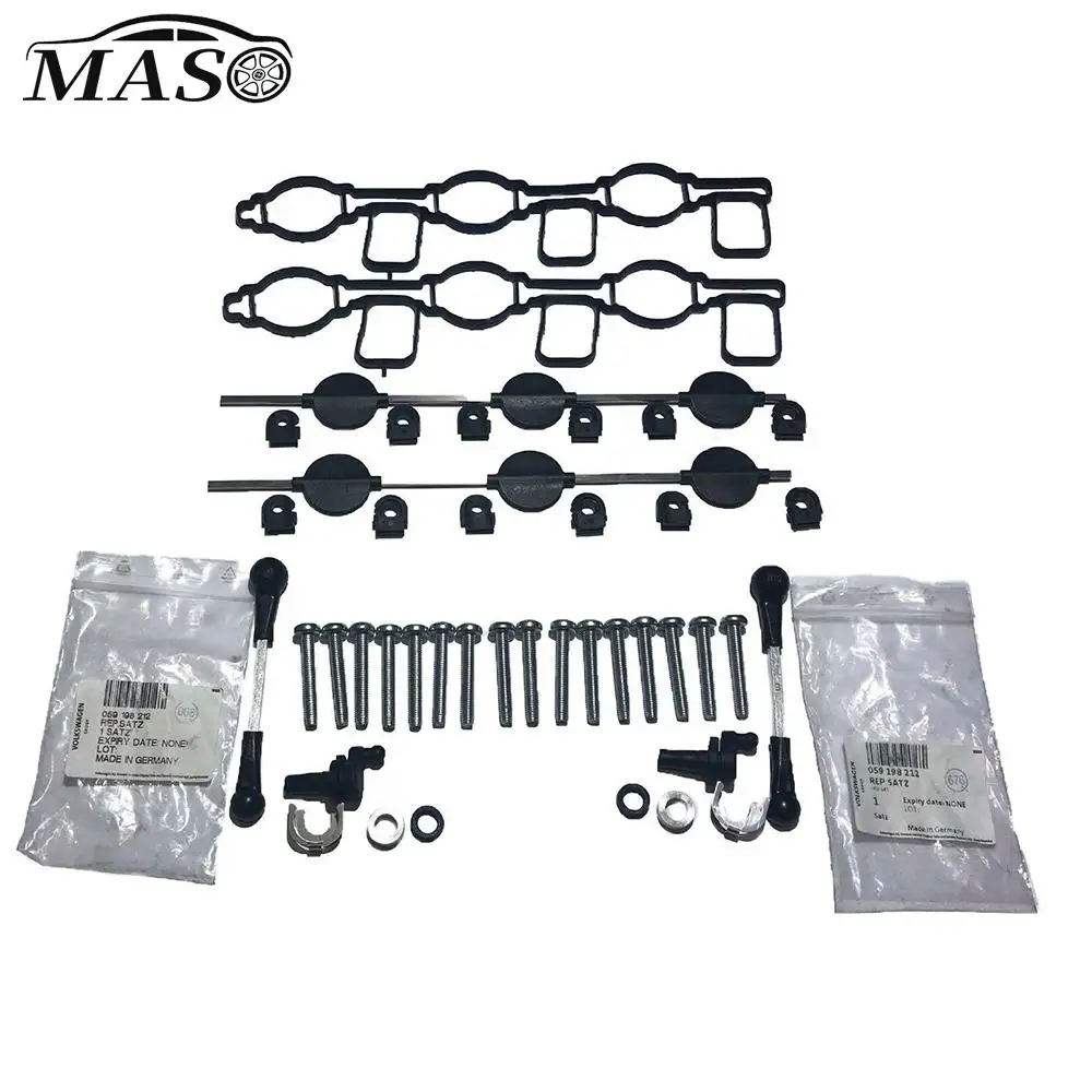 Intake Manifold Repair Kit  Fit For Audi A4 A5 A6 A8 Q5 Q7 Vw Touareg Phaeton 2.7 3.0TDI  059129711 / 059129712