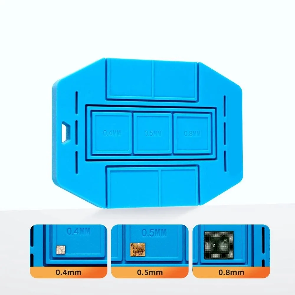 Stencil Arc Pad for BGA Soldering - Hard Disk Dedicated, Anti-Bulging, High-Temperature Resistant, Strong Magnetic, CPU Stencil