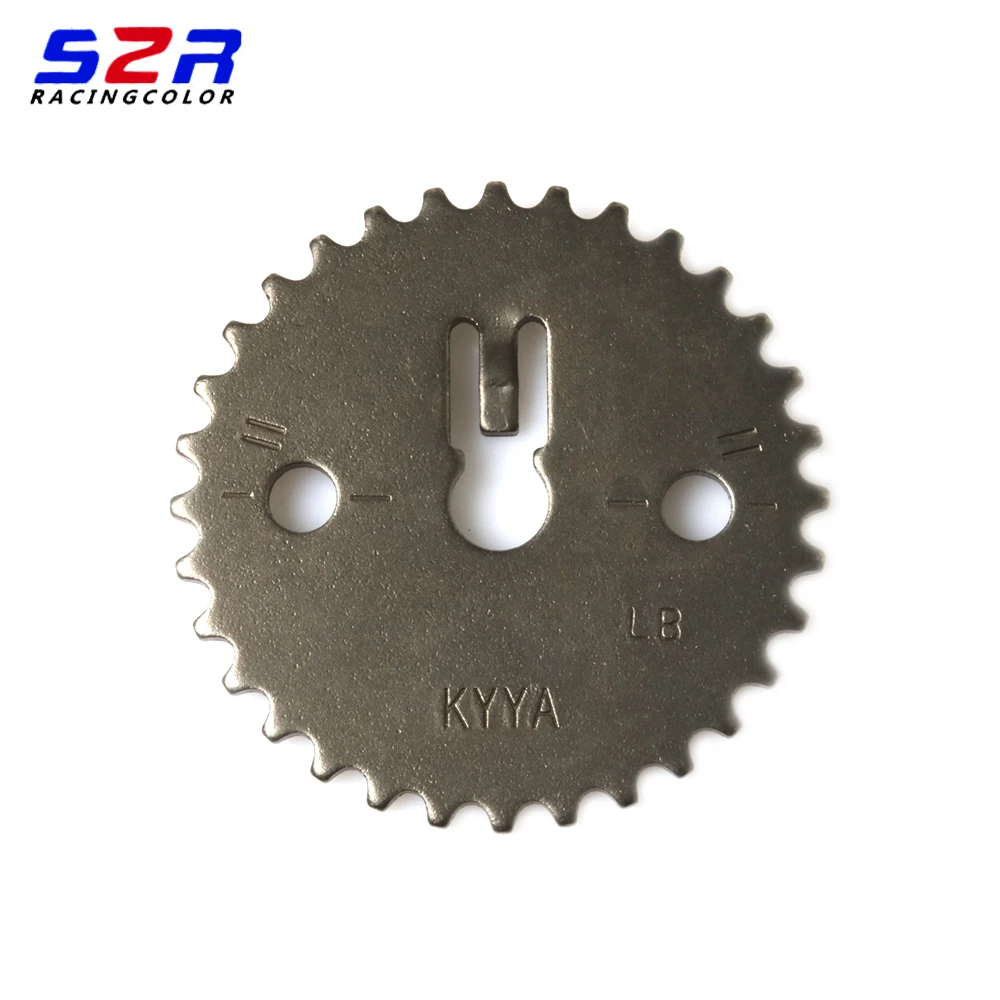 S2R Motorcycle Time Chain Sprocket Cam Chain for Honda CB125 ACE CB CG XL 125 KYY CB125F CB125R 32T Engine Timing Gear Parts