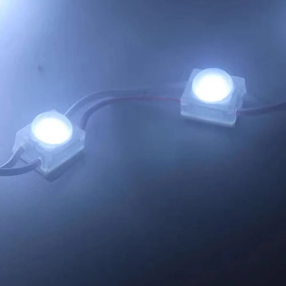 500PCS DC 12V Mini LED Modules light Small Size Advertising Lighting Warm Pure White