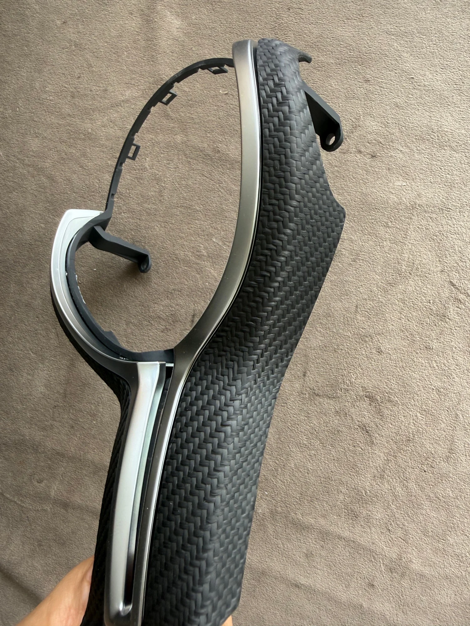 Накладка на руль из настоящего – обзор и цена Crepe Pan Carbon