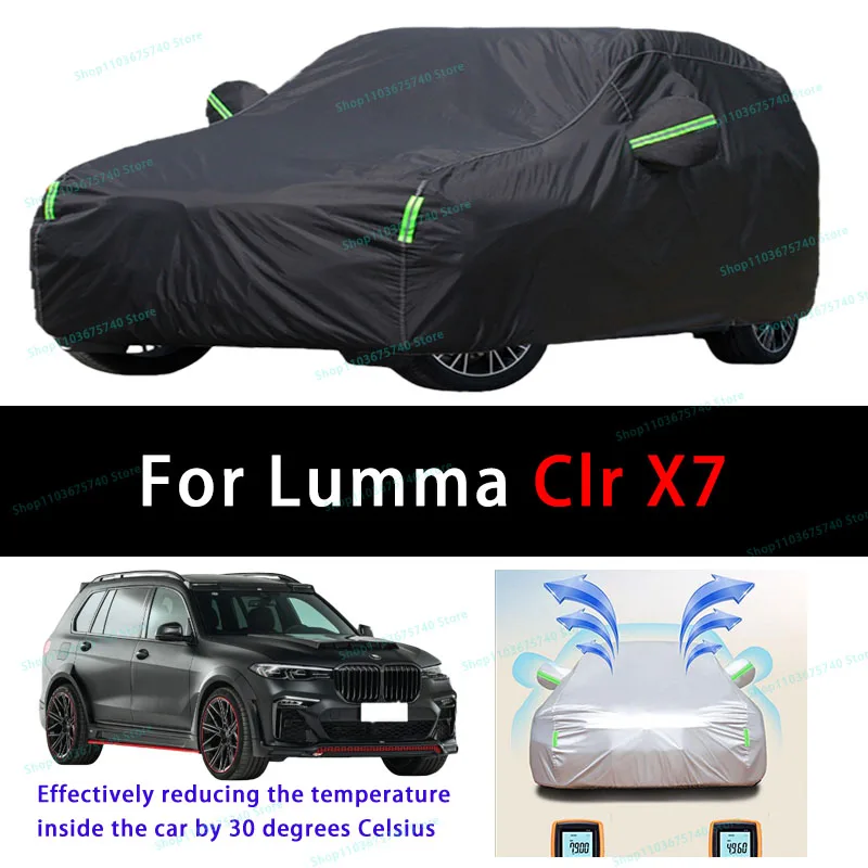 For Lumma Clr X7 Summer Full Car Covers Outdoor Sun uv Protection Dust Cooling Protective Auto Protective Cover