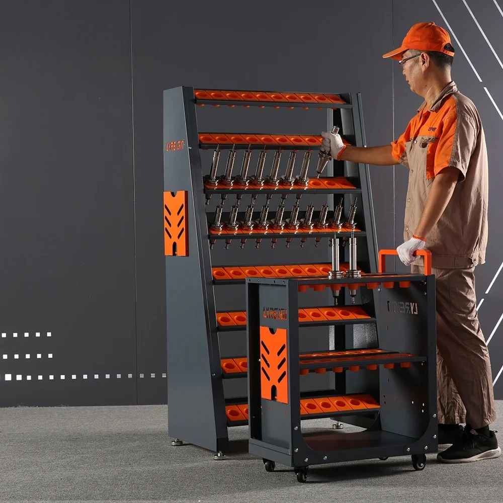 BCNC Tools CAT40 Tool Rack Machining Center Machine Storage Warehouse Cnc Tool Rack
