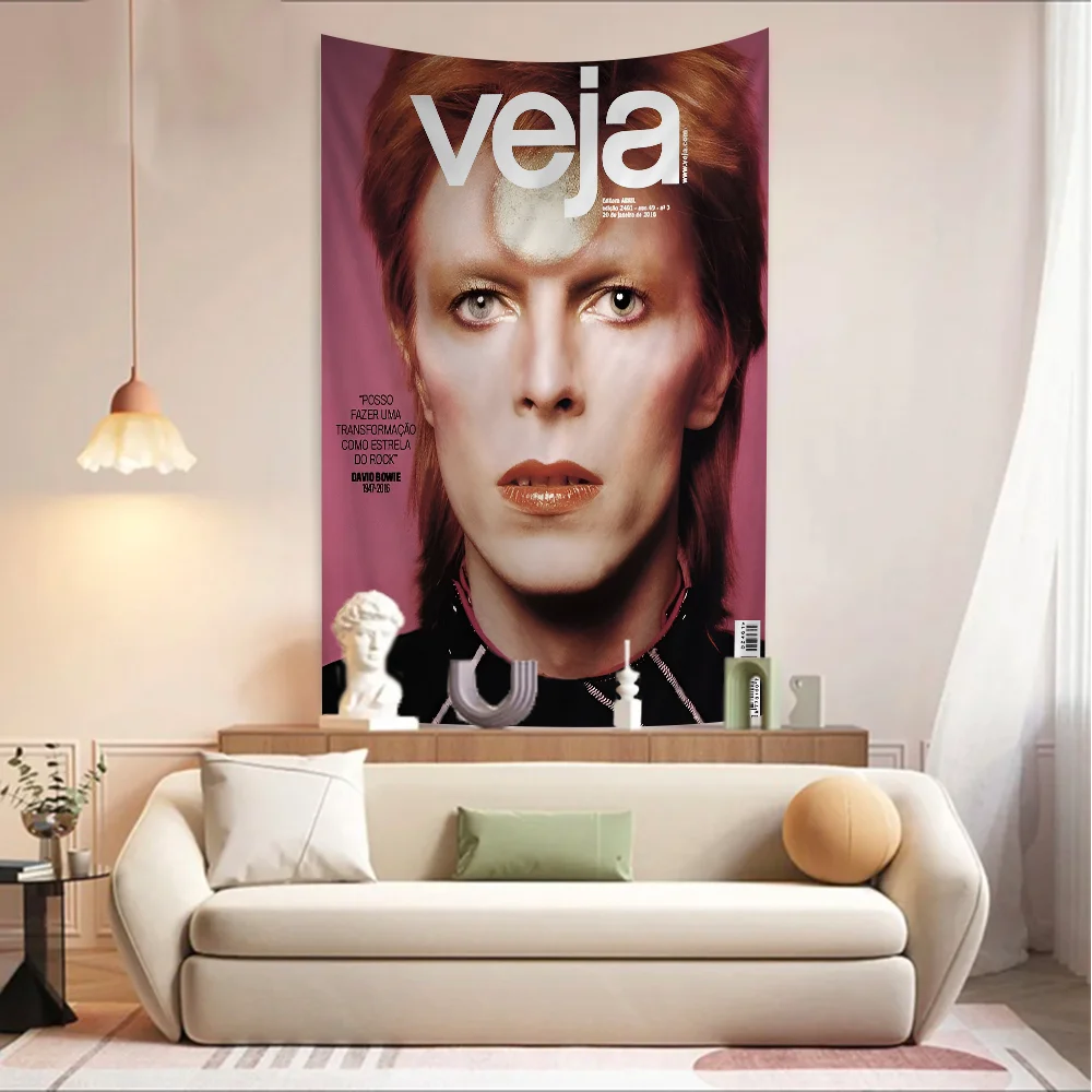

British Rock Singer D-David_B-Bowie DIY Wall Tapestry for Living Room Home Dorm Decor Wall Art Decor