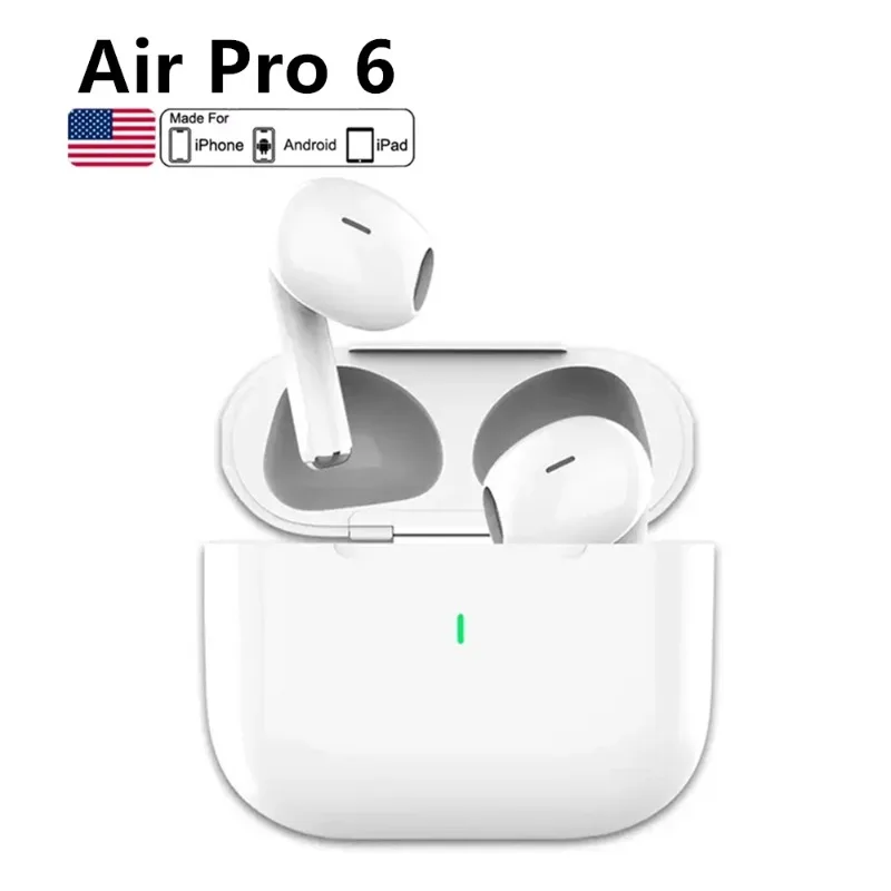 Nouveaux écouteurs sans fil Bluetooth Air Pro, son HiFi, faible latence, réduction de bruit ANC, écouteurs pour iPhone Android