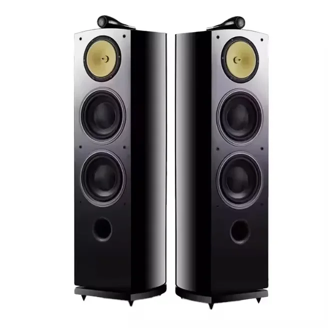 WZ-801 Floor Speaker Tower Speaker Wooden Case Passive None-Battery Lossless