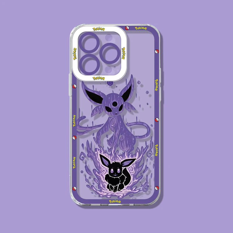 Anime CUTE Pokémon EEVEE Evolution Case for Xiaomi POCO X8 Pro Max X7 X6 Neo X5 X3 F8 F7 Ultra F6 F5 F3 M8 M7 4G M6 PRO 5G M5S view 4
