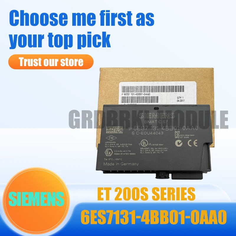

Новый оригинальный цифровой модуль ввода SIEMENS 6ES7131-4BB01-0AA0 6ES7 131-4BB01-0AA0 ET200S