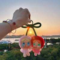 Original In Stock Crybaby Crying For Love Series Vinyl Doll Action Figure Handing Card Toys Kawaii Pendents Valentine'S Day Gift