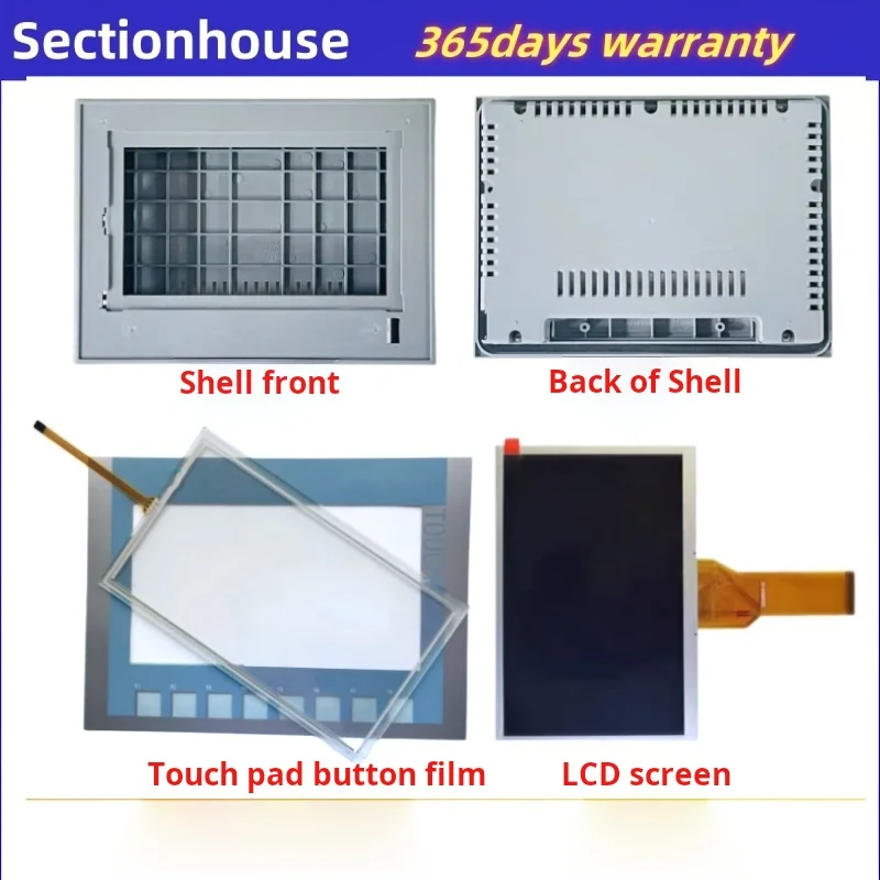 

Basic Touch Screen KTP700 6AV2123 Touch panel 6AV2 123-2GA03-0AX0 with Membrane Keypad LCD Plastic Case Housing Shell