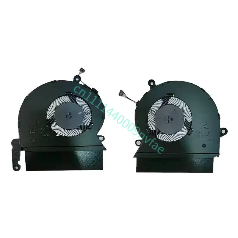 Replacement New Laptop CPU+GPU Cooling Fan for HP 15-DF Series L41484-001 L41485-001 Fan 0.2