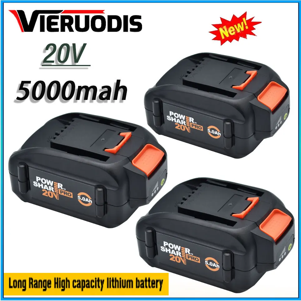 

For WORX brand new genuine WA3578 - PowerShare 20V 5.0AH/6.0AH lithium-ion large-capacity battery