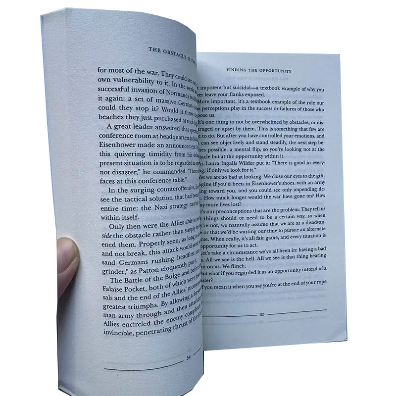 THE OBSTACLE IS THE WAY: A Practical Guide to Building Adversity Thinking to Transform Difficulties into Motivation