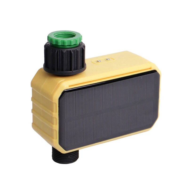 Controlador de riego Solar inteligente para jardín, válvula de agua para exteriores, controlador de riego automático para jardinería