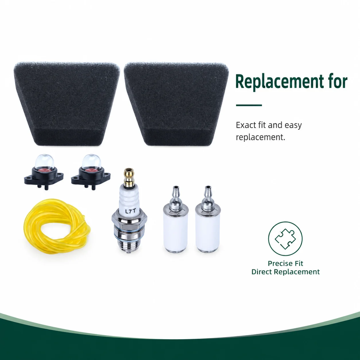 Air Filter Fuel Filter Fuel Line Ignition Coil Spark Plug Tune Up Kit For McCulloch Mac Cat 335 338 435 438 440 442 Chainsaw